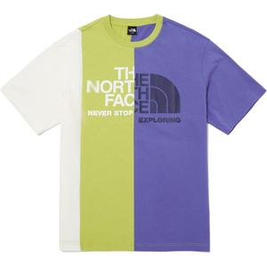 Футболка унисекс желтый лайм The North Face, желтый