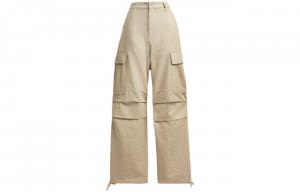 Женские карго-брюки цвета хаки COACH