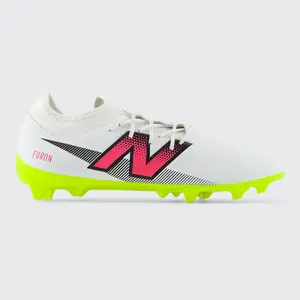 Футбольные бутсы New Balance Furon V7 Dispatch FG мужские, белый/многоцветный