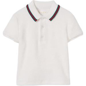 GUCCI Поло белый infant and toddler