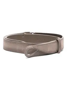Кожаный ремень Orciani, серый