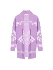 Женский кардиган лавандового цвета IZIA
