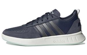 Теннисные туфли Court80s женские с низким верхом, белые/королевские/зеленые Adidas