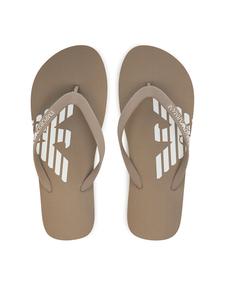 Шлепанцы XVQS08 XN746 U539 Emporio Armani, бежевый