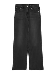 Джинсы с широкими штанинами Levi's Kids, Black Denim