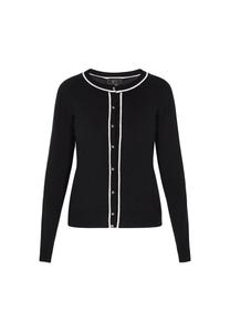 Вязаный кардиган faina, черный