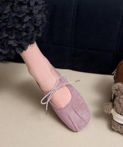Балетки с квадратным носком и лентой Aimoha - Select -, цвет Pink