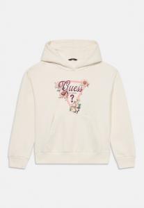 Худи Guess JUNIOR OVERSIZE HOODED, Cream White/Off-White