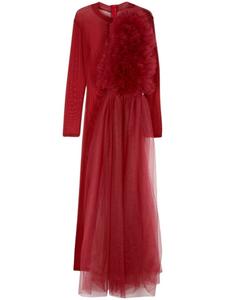 Боди с оборками Alchemy x Lia Aram, красный