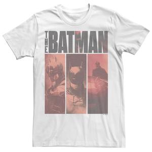 Мужская футболка с плакатом и панелью DC Comics The Batman Licensed Character