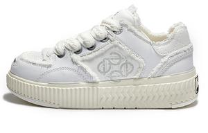 Кеды унисекс с низким верхом белого цвета Excelsior