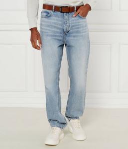 Джинсы в ночи Loose fit Hugo Blue, синий