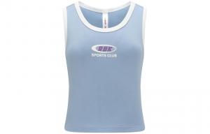 Футболка-майка женская сине-фиолетовая Reebok