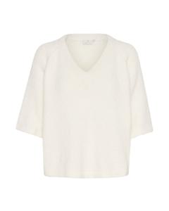 Kaffe Свитер 'KAEmilie' в белом цвете