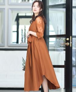 Платье для официальных свадеб, вечеринок, церемоний и торжественных мероприятий Pourvous, цвет Terracotta