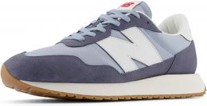 Мужские кроссовки для бега по шоссе New Balance 237 V1 Classic, Light Arctic Grey/Dark Arctic Grey/White