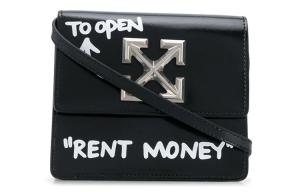 OFF-WHITE Сумка кросс-боди OFF WHITE Turn To Open Jitney 0.7 'Black/White'