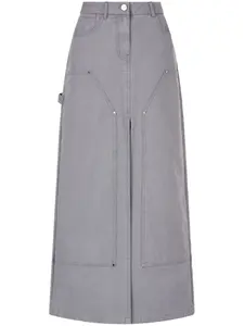 Юбка миди Tomboy, синий