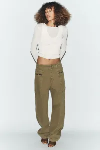 Топ двойной вязки Zara, белый