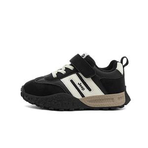 Jeep Low top Casual Shoes Black White Kids'