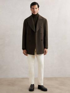 Present Pea Coat Reiss, Dark Green