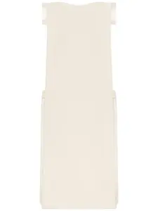 Платье мини с вырезами Courrèges, нейтральный