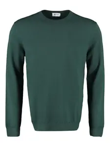 Пуловер с круглым вырезом THE (Alphabet), зеленый