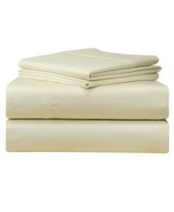 Наборы однотонных сверхглубоких сатиновых простыней плотностью 500 нитей Pointehaven