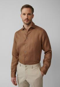 Рубашка TAILORED FIT LANGARM s.Oliver BLACK LABEL, песочный