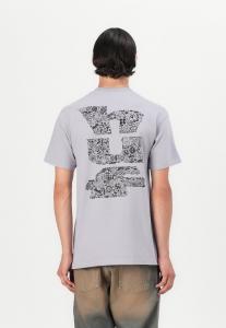 Футболка HUF METABLAST TEE UNISEX, Dust Purple/Purple