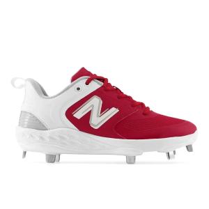 Женские красные софтбольные бутсы New Balance Fresh Foam X Velo V3 SMVELOR3 RHS6027 New Balance, красный