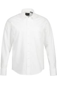 Рубашка на пуговицах классического кроя JP1880, White