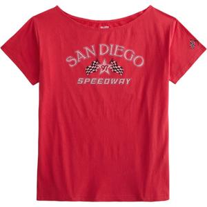 Hollister Футболка женская красная