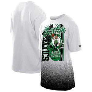 Мужская белая футболка boston celtics injection sport classics New Era