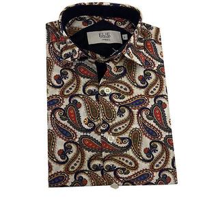 Мальчиковая рубашка slim fit royal paisley Elie Balleh