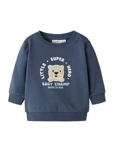 NAME IT Свитшот 'NBMDETROIT' в цвете индиго