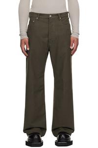 Rick Owens Хаки конкордианские гетские джинсы