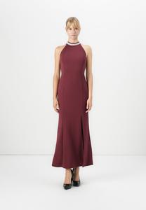 Платье VILA VIVARA HALTER NECK ANKLE, Burgundy/Dark Red