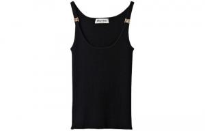 Майка женская Miu Miu, черный