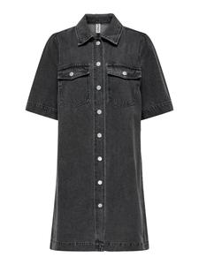 Платье-рубашка ONLY, Black denim