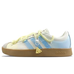 Классические устойчивые к износу низкие кроссовки для скейтбординга Vl Court Unisex бело-синие Adidas Neo