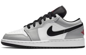 Кроссовки Jordan 1 Low 'Light Smoke Grey' GS