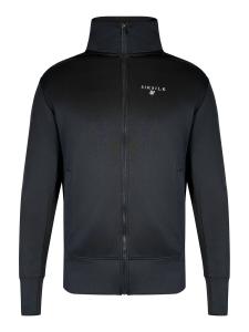 Куртка на молнии SikSilk Zip-Up Hoodie, черный
