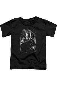 Футболка с коротким рукавом для малышей Batman Detective 821 Cover Gildan, черный