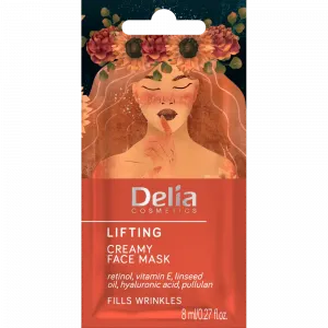 Кремовая маска-лифтинг для лица Delia Lifting, 8 мл