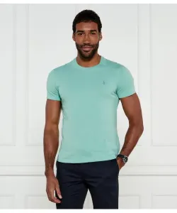 Футболка Slim fit Polo Ralph Lauren, зеленый