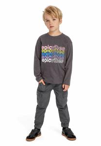 Рубашка с длинным рукавом STANDARD MINOTI, цвет dark grey