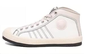 Высокие скейтерские кроссовки мужские белые DIESEL