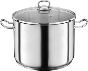 Кастрюля суповая GSW Profi из нержавеющей стали, серебряный