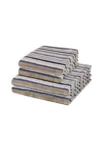 Набор полотенец Cawö Lifestyle в полоску, 4 штуки, 100x50/140x70 см